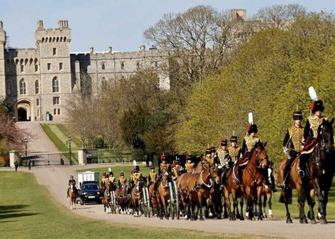 Maskeli hırsızlar Windsor Kalesi’ne girdi, çiftlikteki araçları çaldı